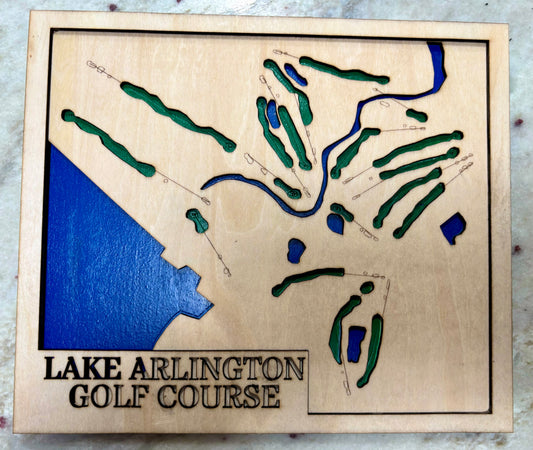 Golf Course Map