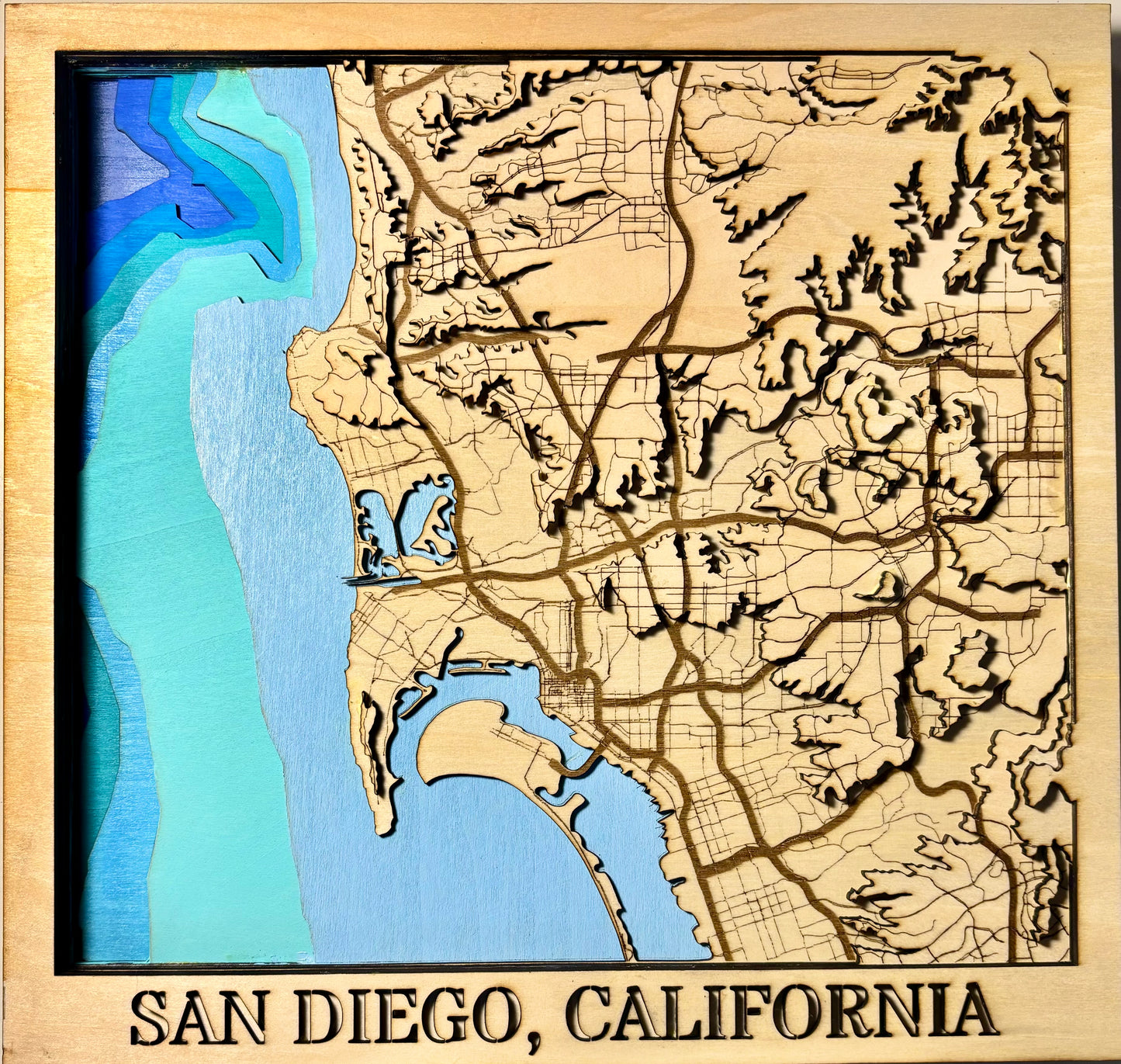 Bathymetric Map