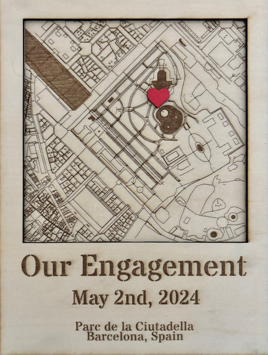 Our Engagement Plaque